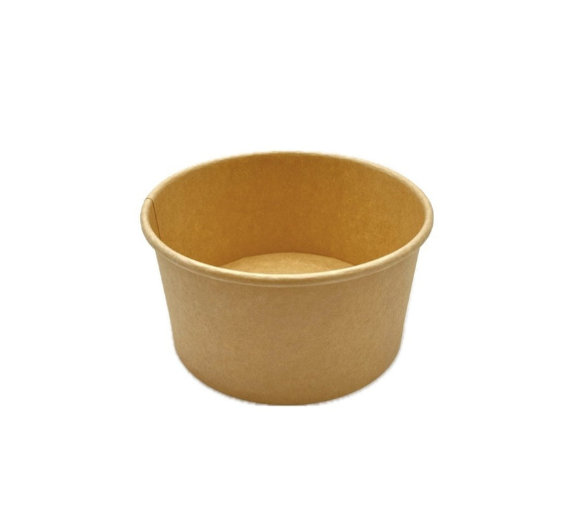 Salatschalen - Kraftkarton - 1000ml - Ø150x78mm - 300 Stk.
