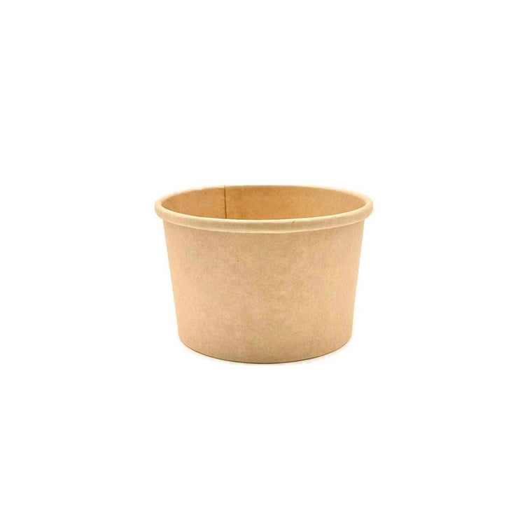 Suppenbecher - Kraftpapier - 250ml - Ø97x60mm - 500 Stück