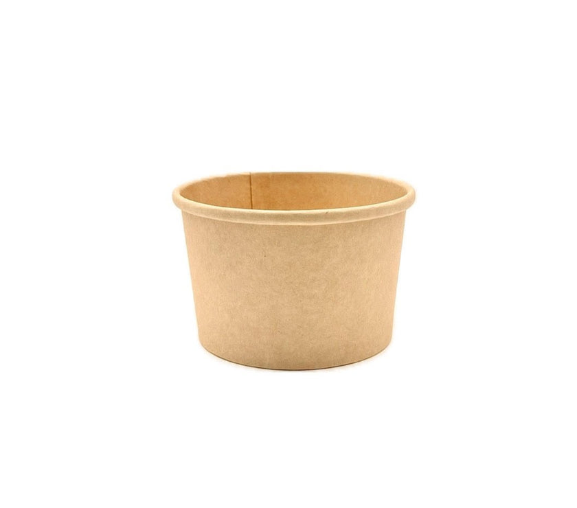 Suppenbecher - Kraftpapier - 250ml - Ø97x60mm - 500 Stück
