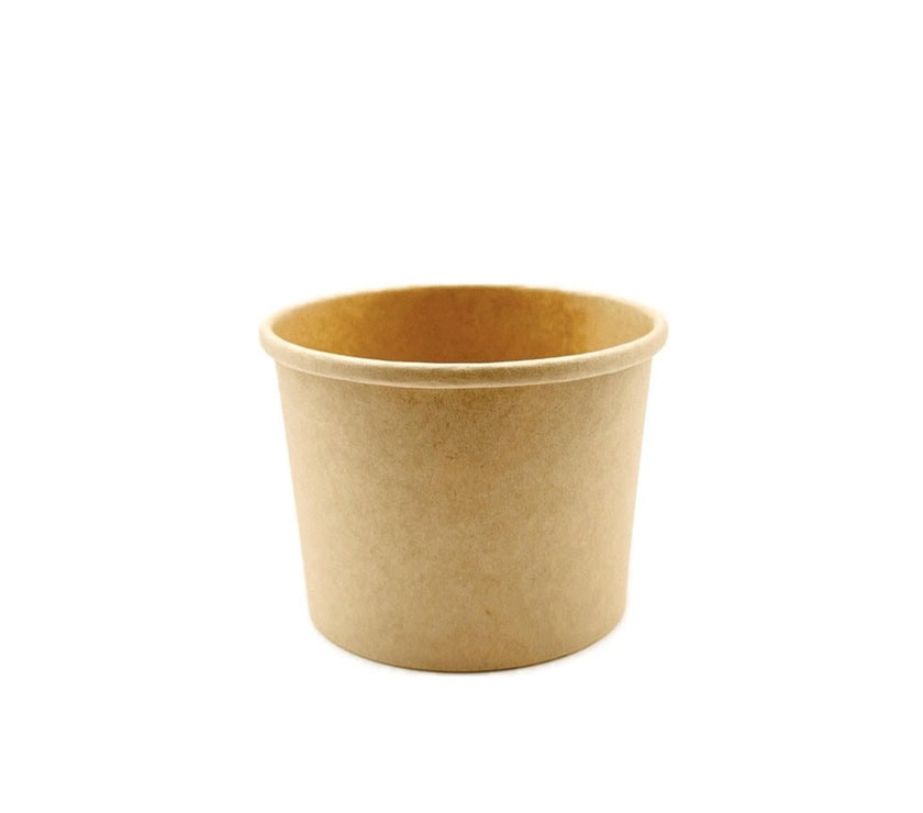 Suppenbecher - Kraftpapier - 300ml - Ø97x70mm - 500 Stück