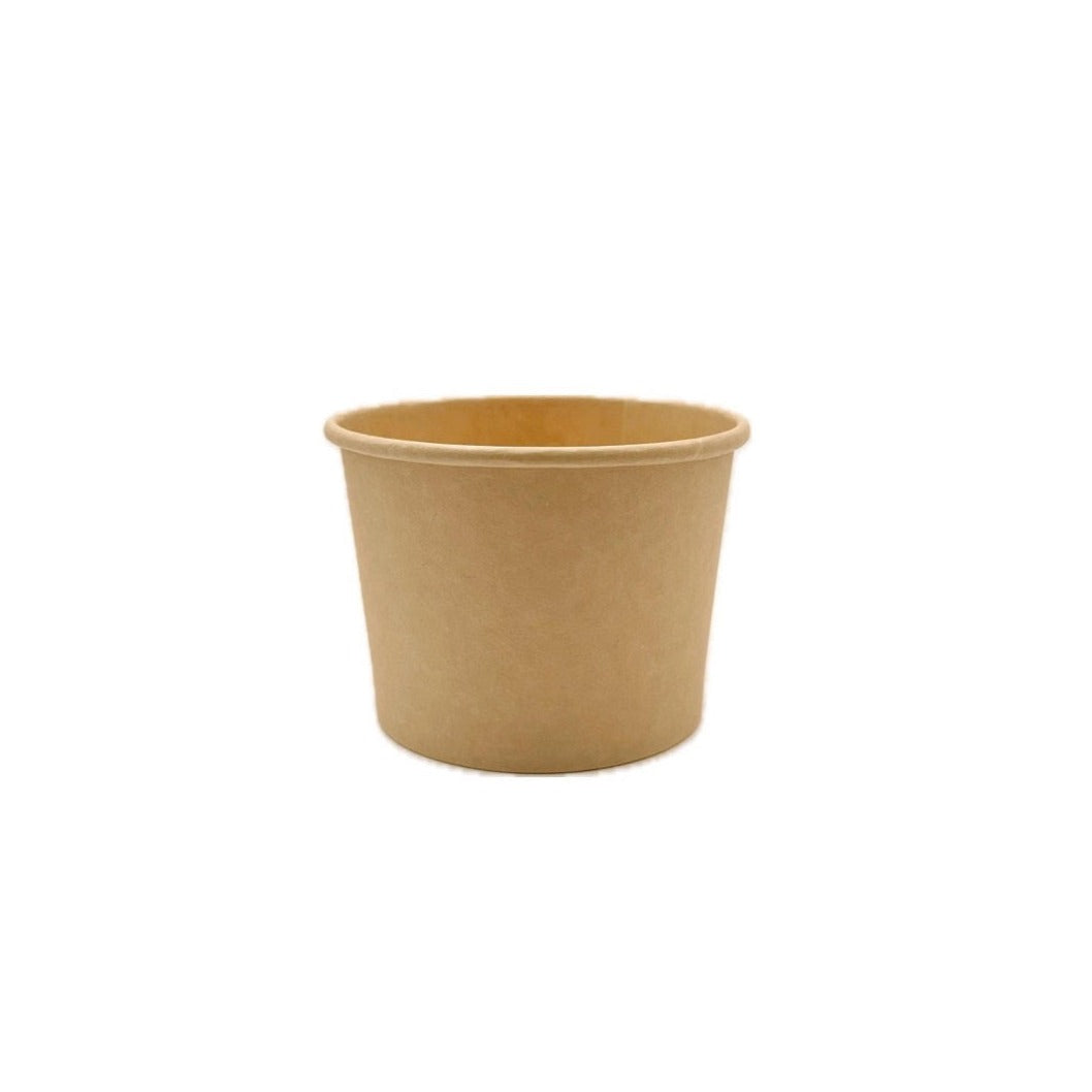 Salatschalen - Kraftkarton - 450ml - Ø112x80mm - 1000 Stk.