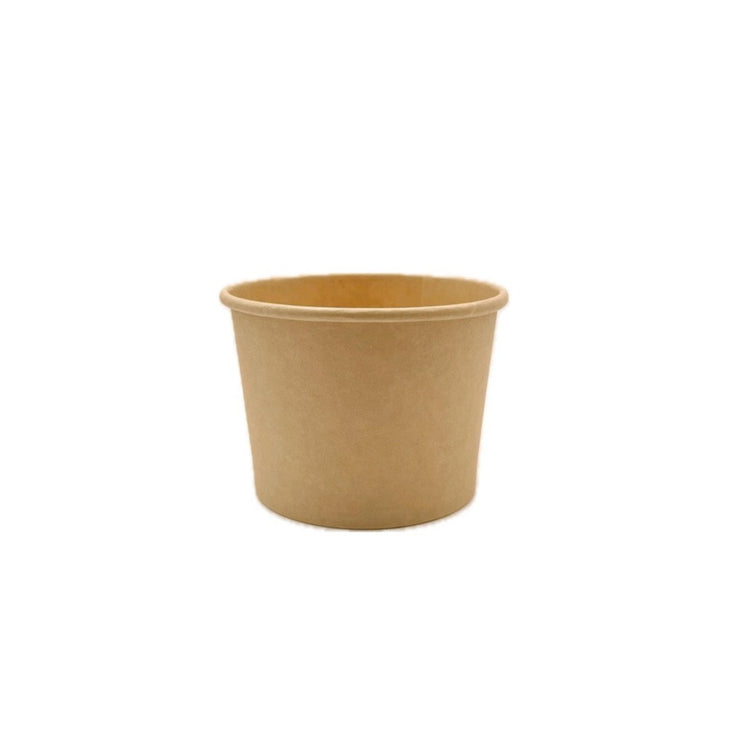 Salatschalen - Kraftkarton - 350ml - Ø112x60mm - 1000 Stk.