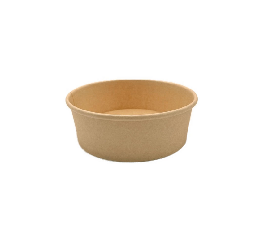 Salatschalen - Kraftkarton - 500ml - Ø150x50mm - 300 Stk.