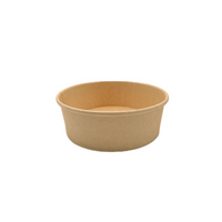 Salatschalen - Kraftkarton - 500ml - Ø150x50mm - 300 Stk.