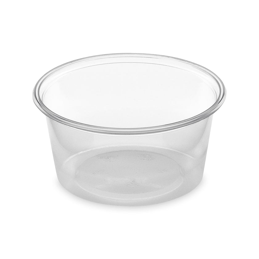 Dressingbecher (PP) transparent - 80ml - 1000 Stück - ∅70mm