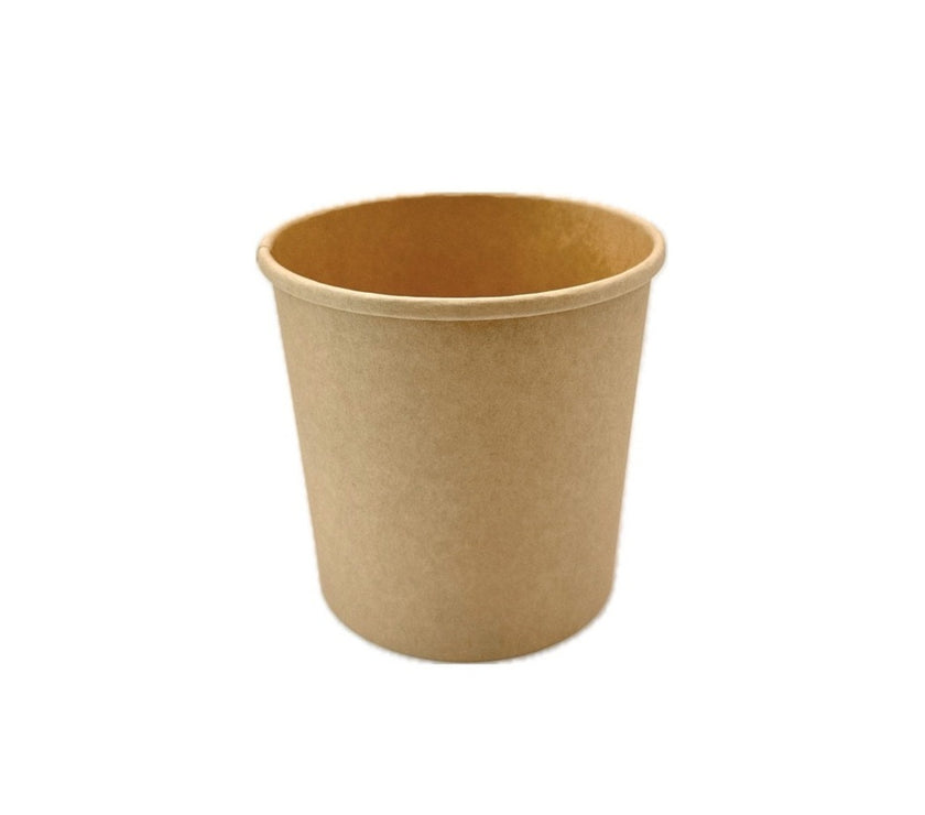 Suppenbecher - Kraftpapier - 750ml - Ø116x110mm - 500 Stück
