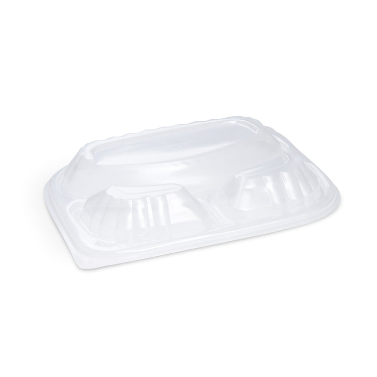 Domdeckel (PP) klar - für Menüschale 3-geteilt - 240 x 210 x 40 mm - 1000ml - 300 Stück