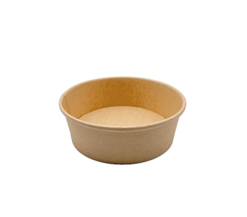 Salatschalen - Kraftkarton - 1100ml - Ø185x60mm - 300 Stk.